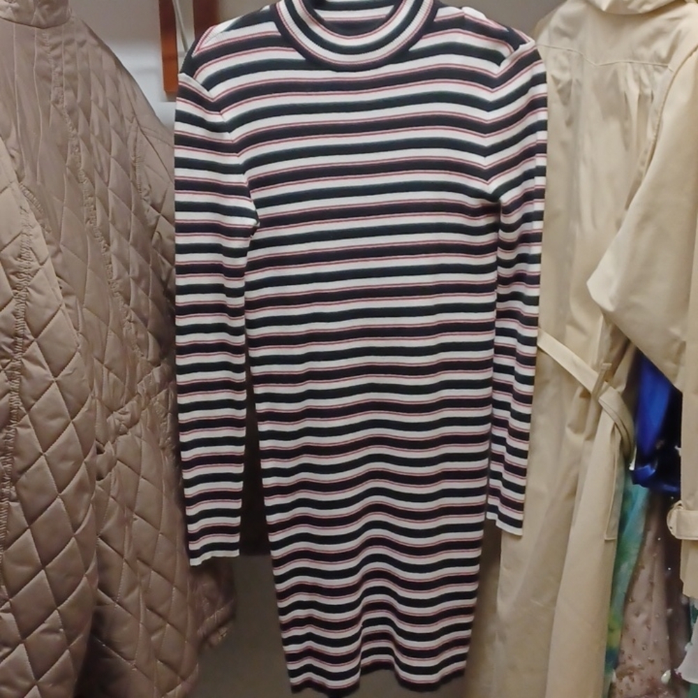 Forever 21 Striped sweater dress, medium
